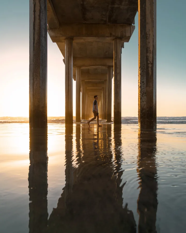 Golden Hour at Manhattan Beach Pier 1